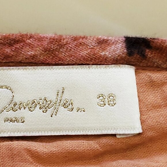 Anthropologie Mes Demoiselles Bonnie Floral Eyelet Boho Maxi Dress Size 38 - Picture 13 of 15